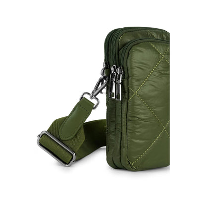 Haute Shore Atlas Phone Bag - Olive Puffer