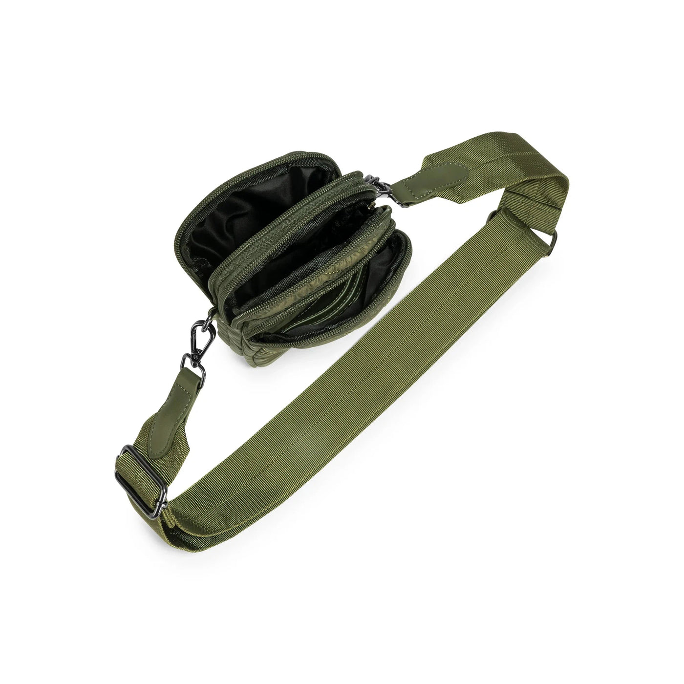 Haute Shore Atlas Phone Bag - Olive Puffer