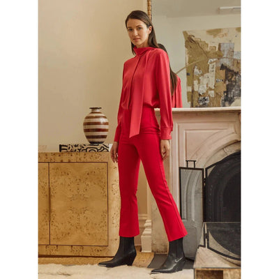 Lysee Ankle Elysee - Deep Red