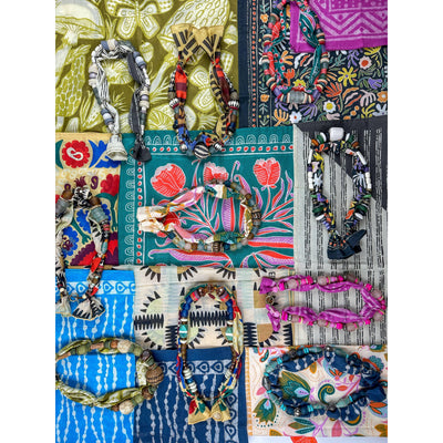 Twine & Twig Beaded Bandana Necklace | Santa Fe