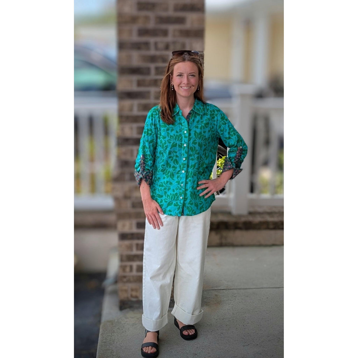 Casual Chic Button-Up Shirt