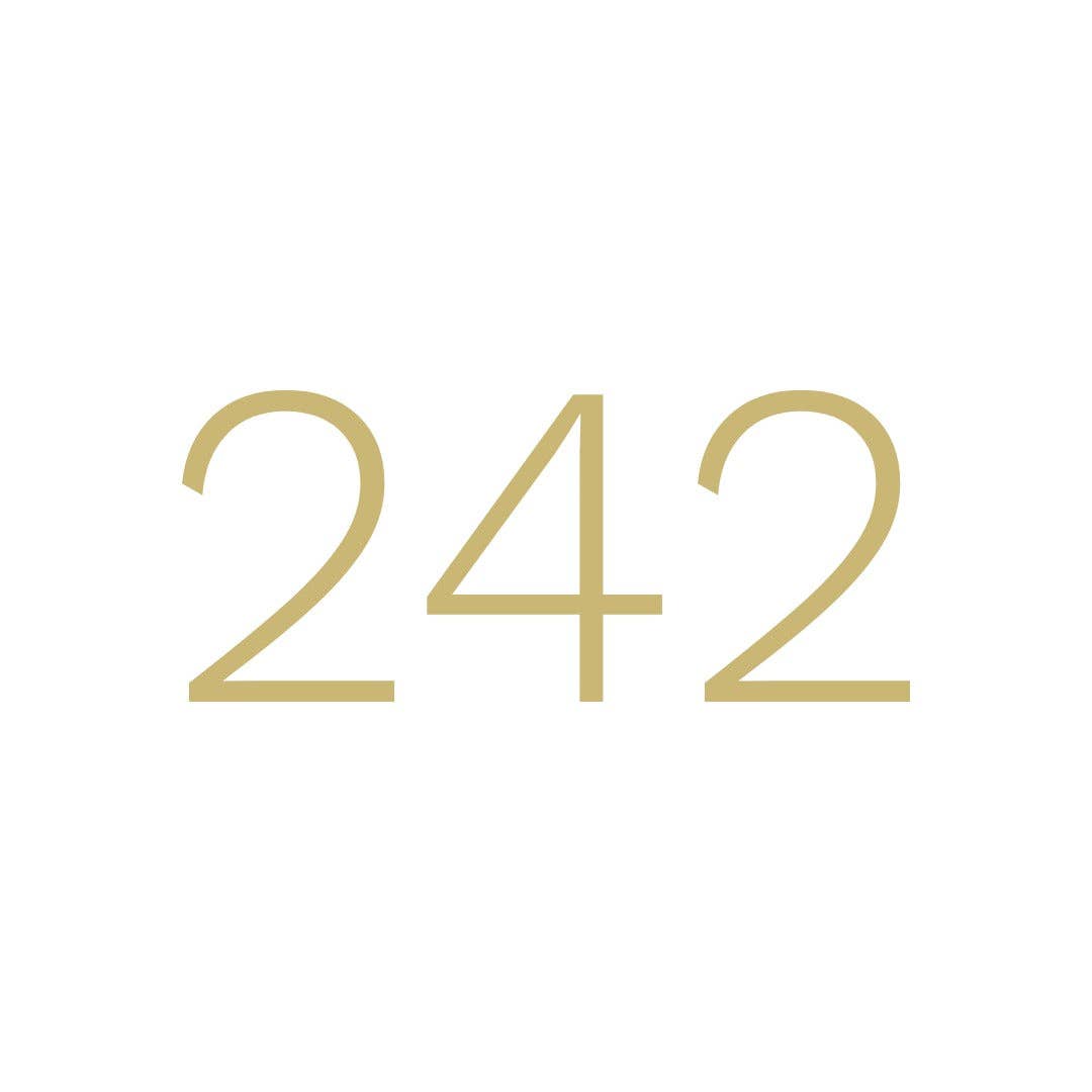 242 South Slub 8-strand - Black Multi