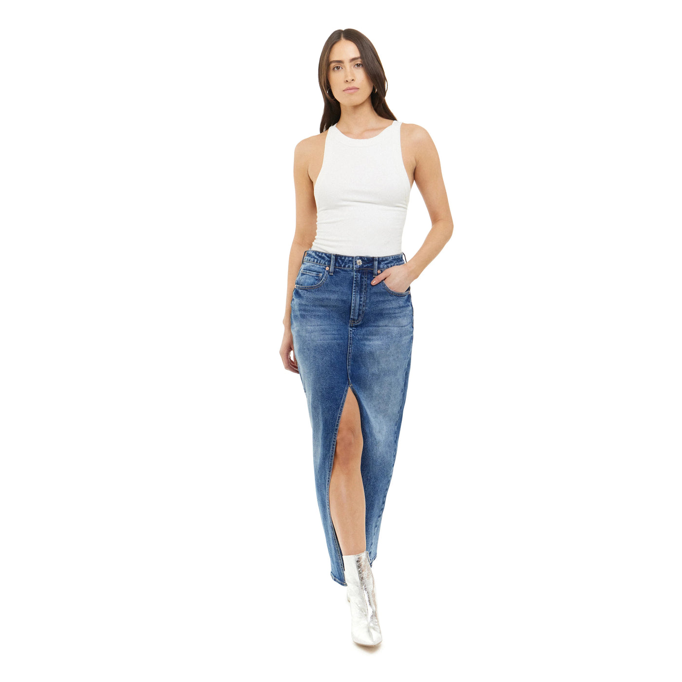 AOS Braxton Denim Skirt