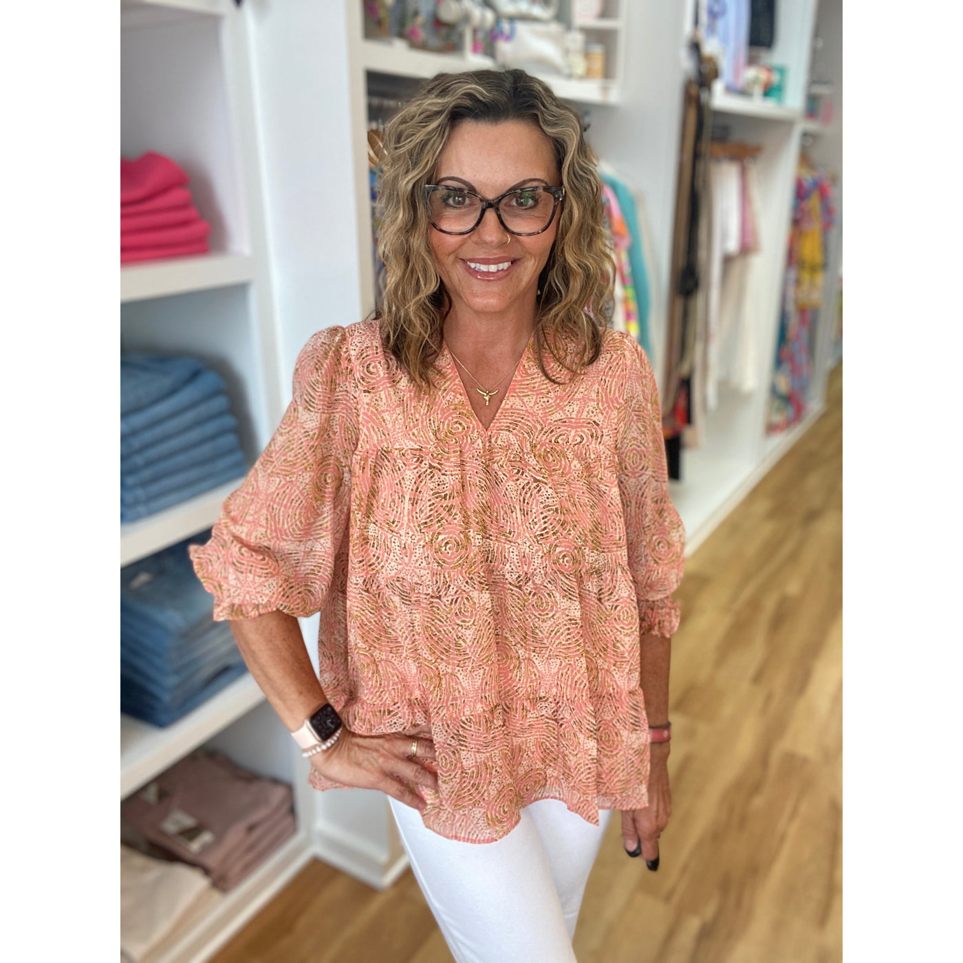 Joy Joy Mason Blouse