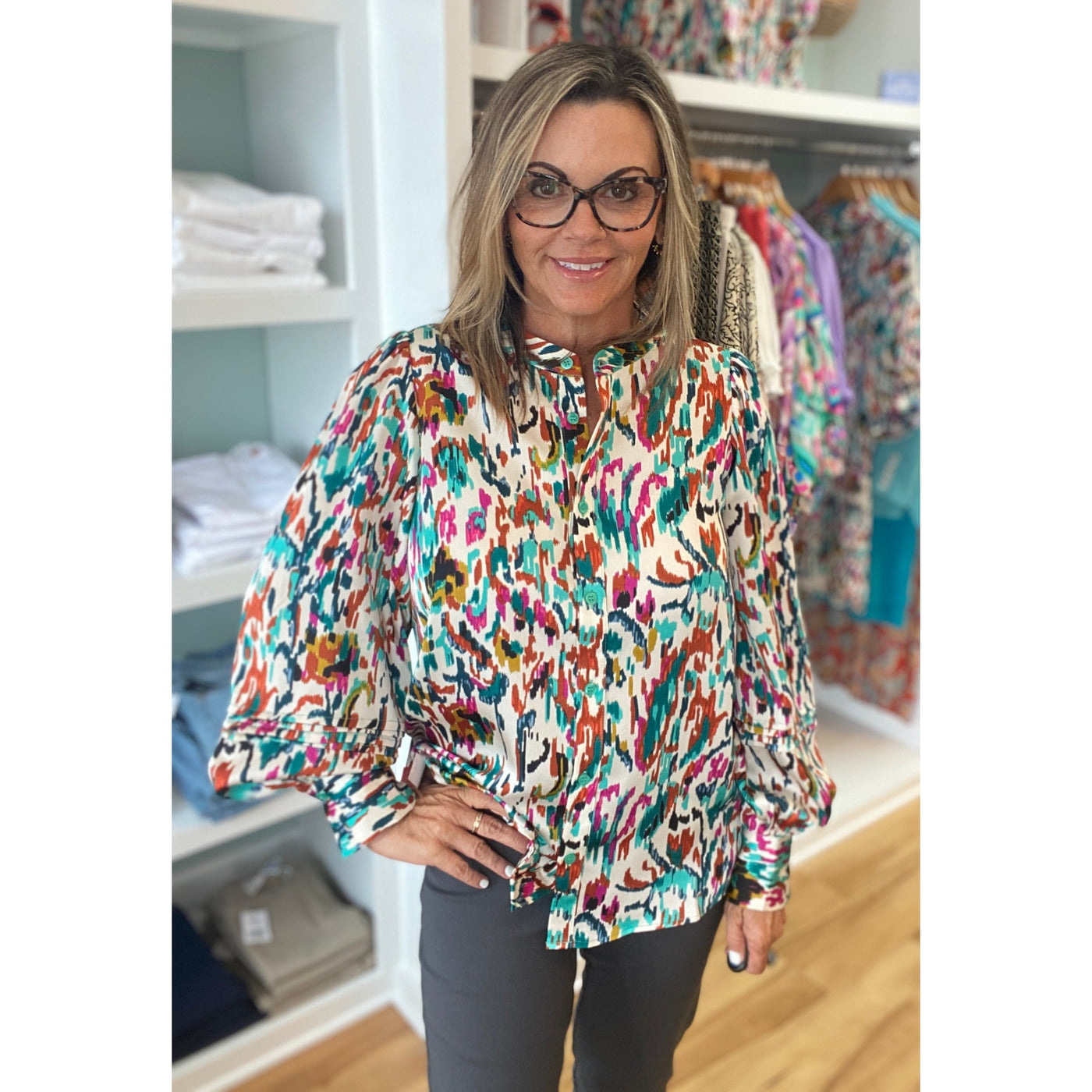 Jade Bridget Blouse