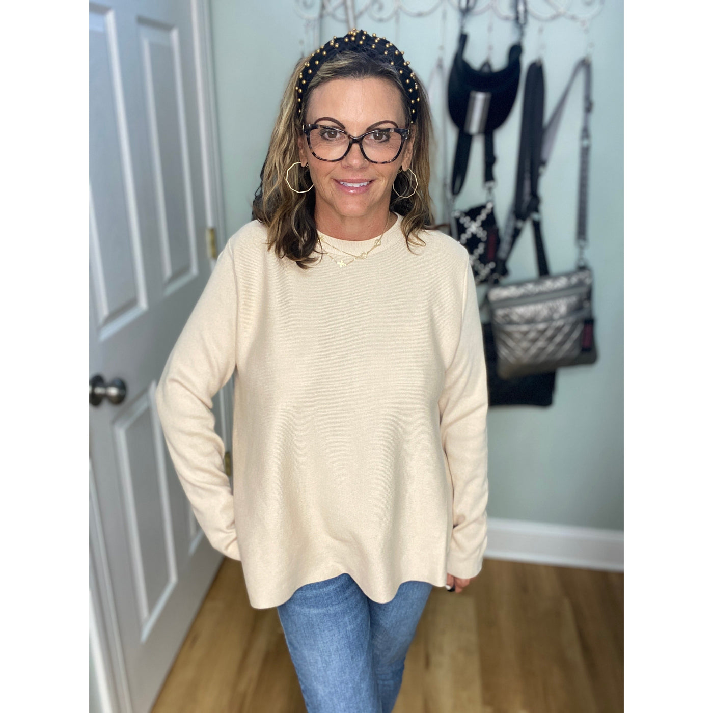 Fantastica Jordyn Sweater - Beige