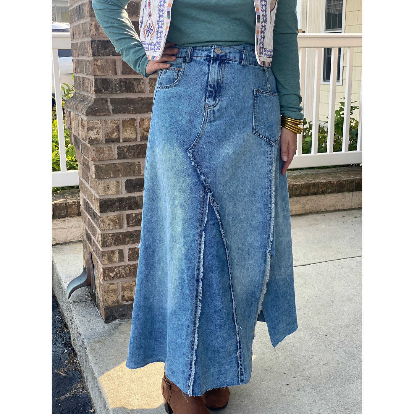 Cassidy Denim Skirt
