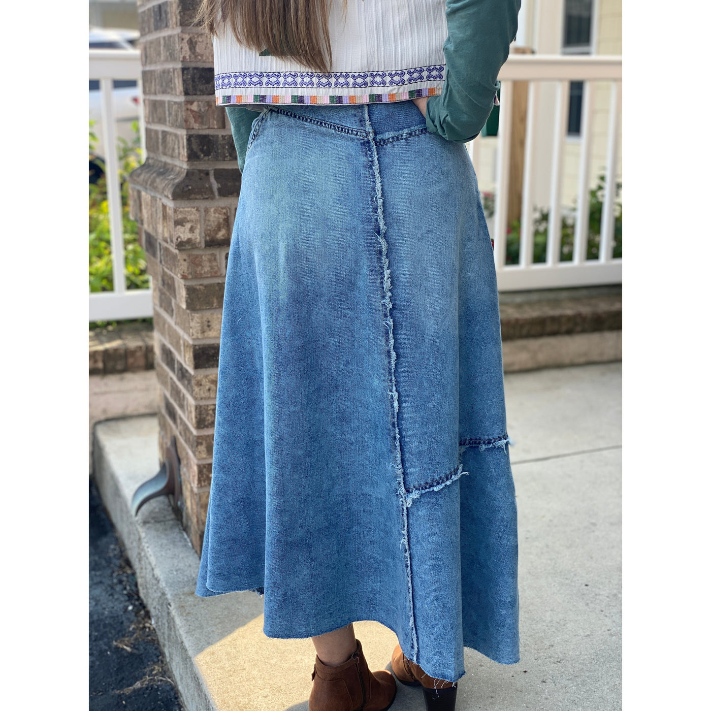 Cassidy Denim Skirt
