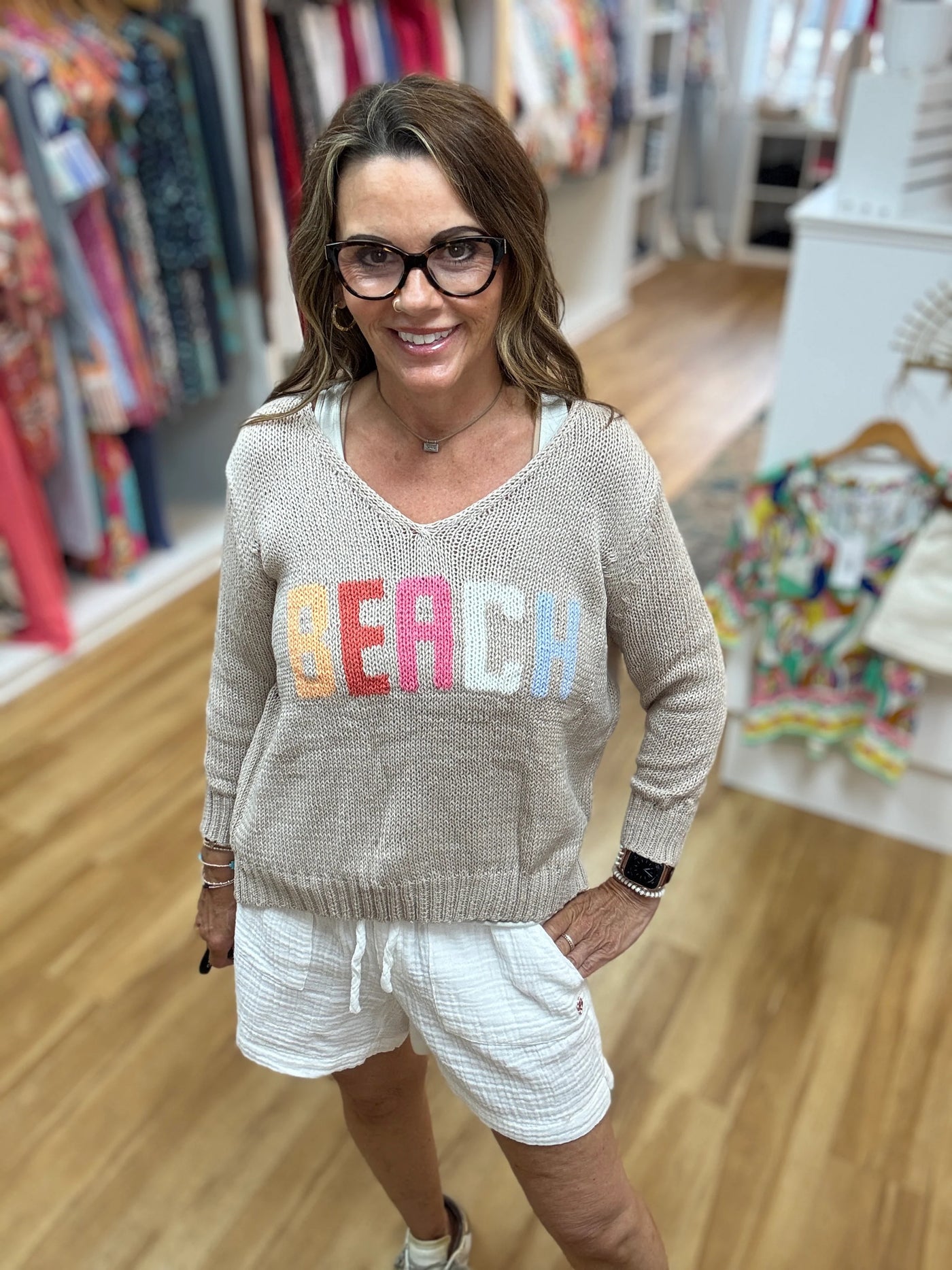 Wooden Ships Beach Sweater