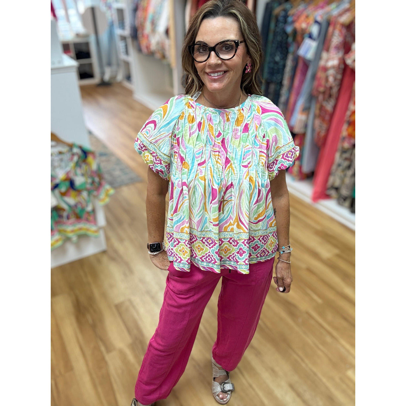 Joy Joy Front Tuck Top
