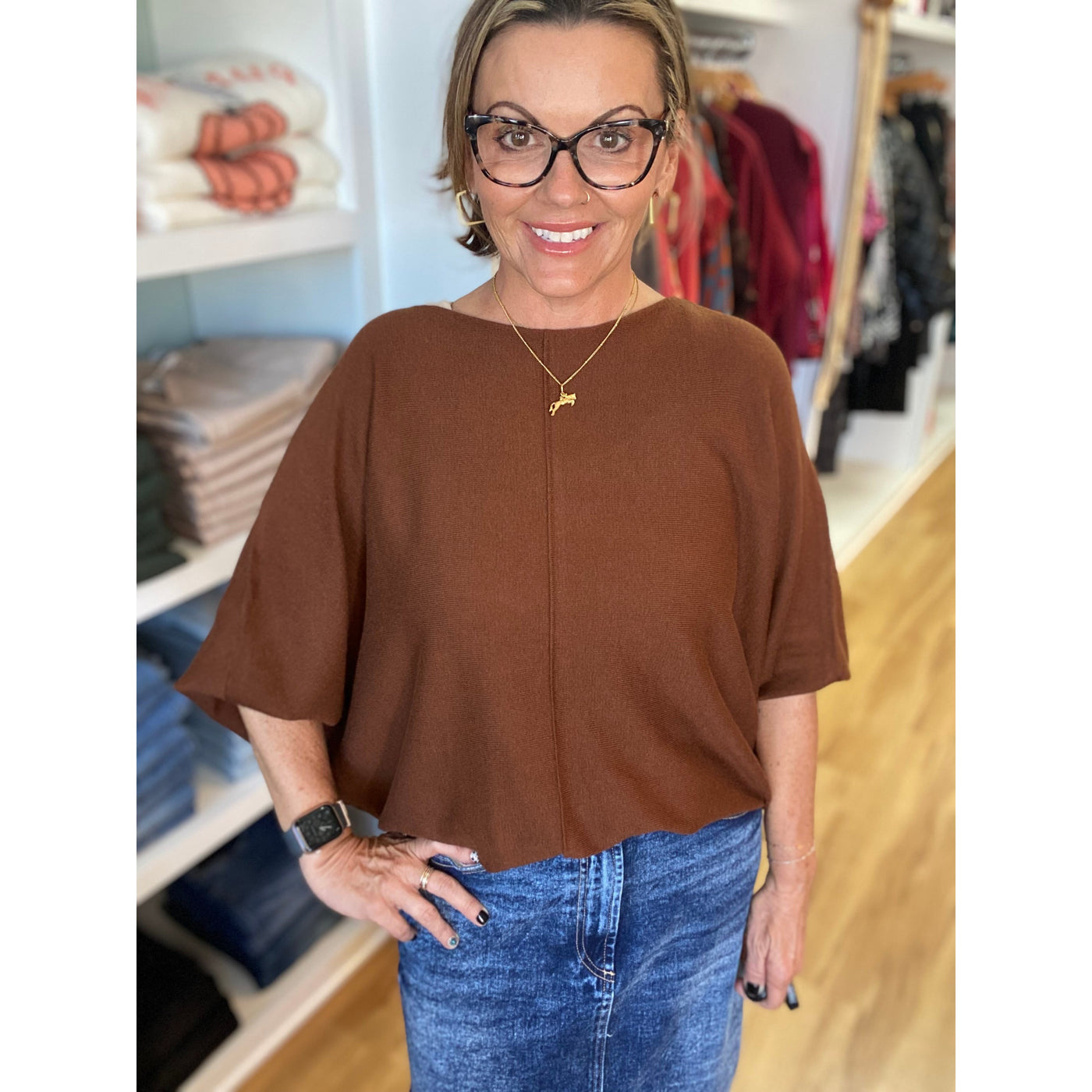 Kerisma RYU Lin Sweater Toffee Brown