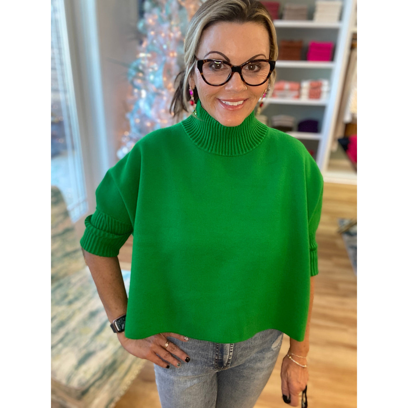 Kerisma AJA Sweater - Mighty Green