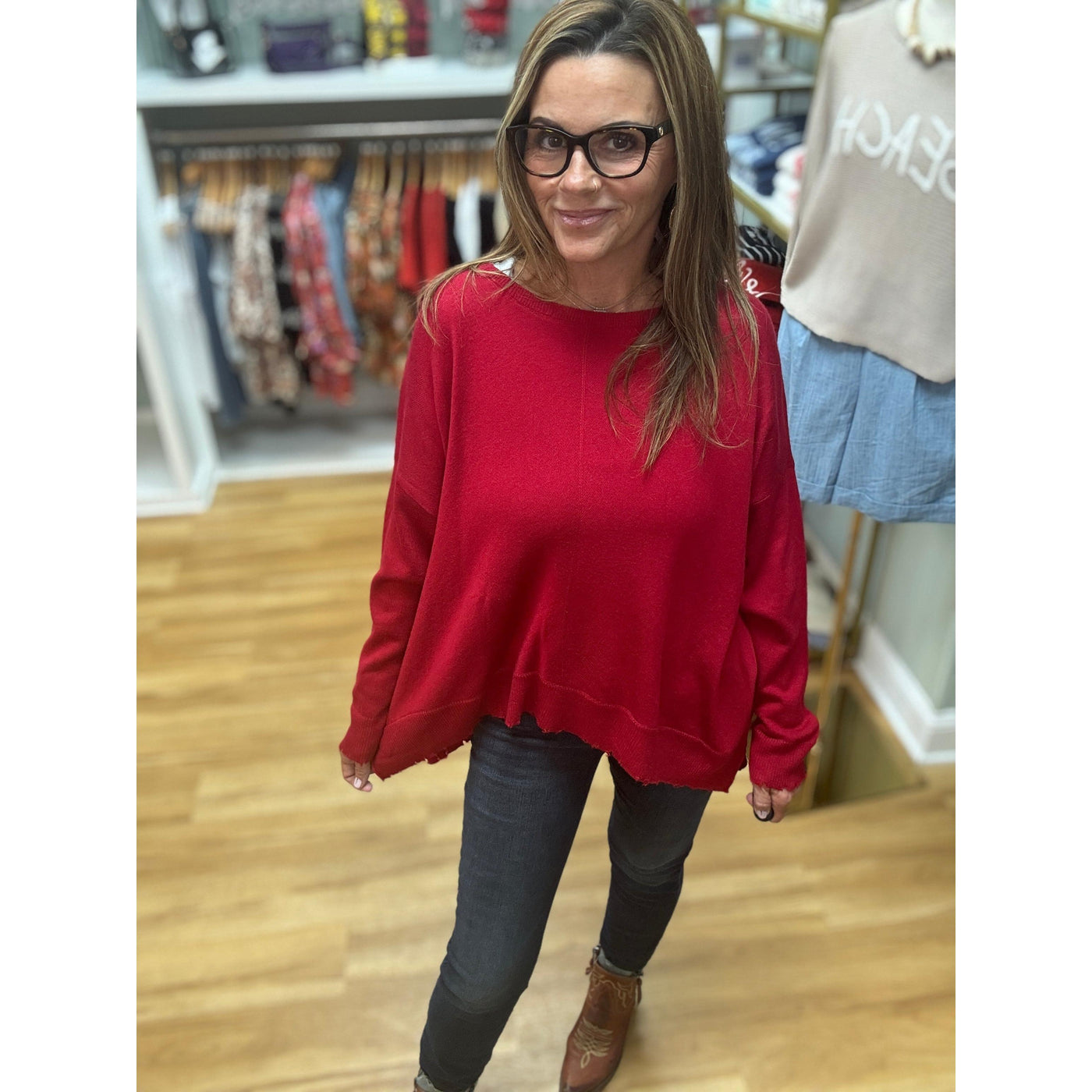 Kerisma Lawson Sweater - Scarlet