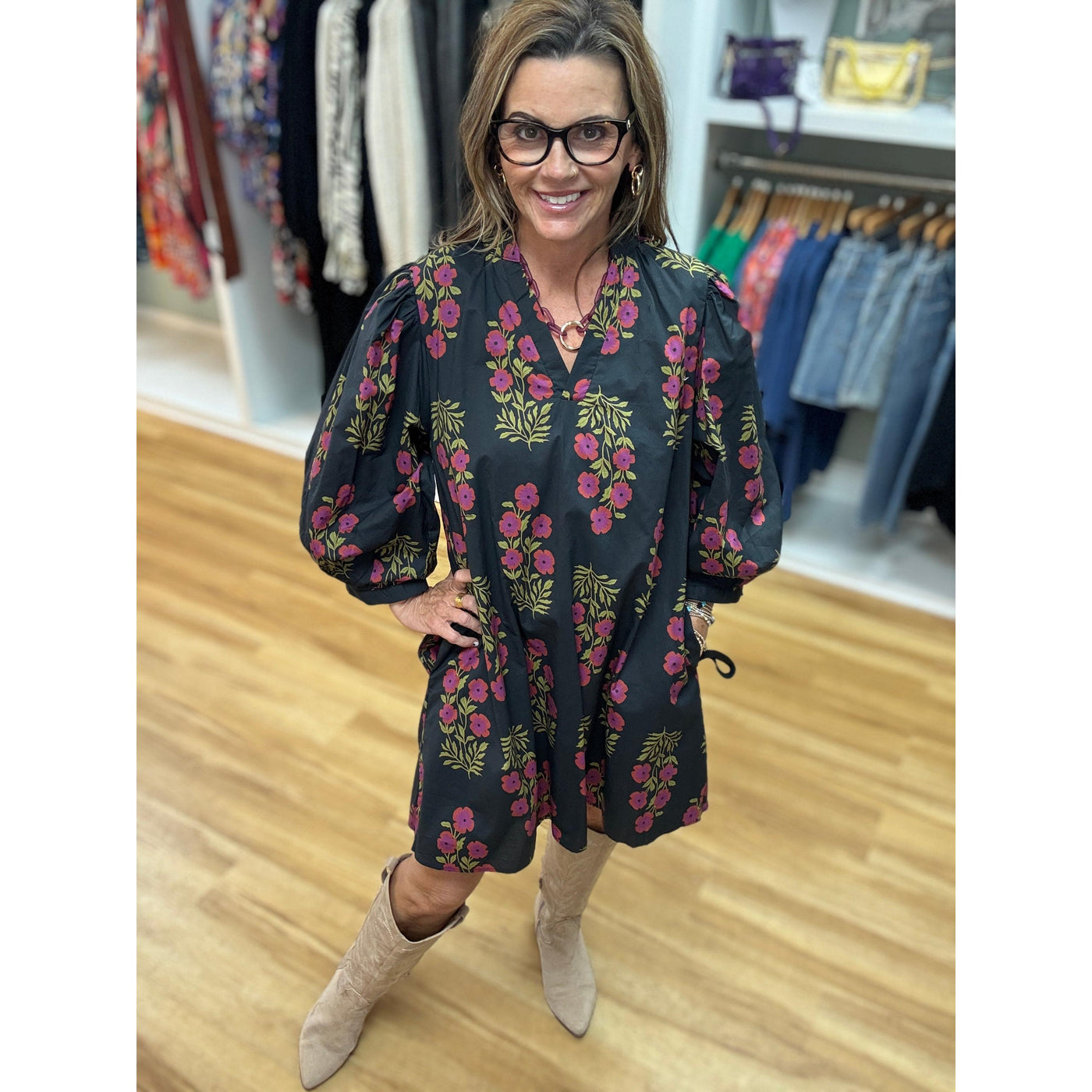 Garden Grace Flora Dress