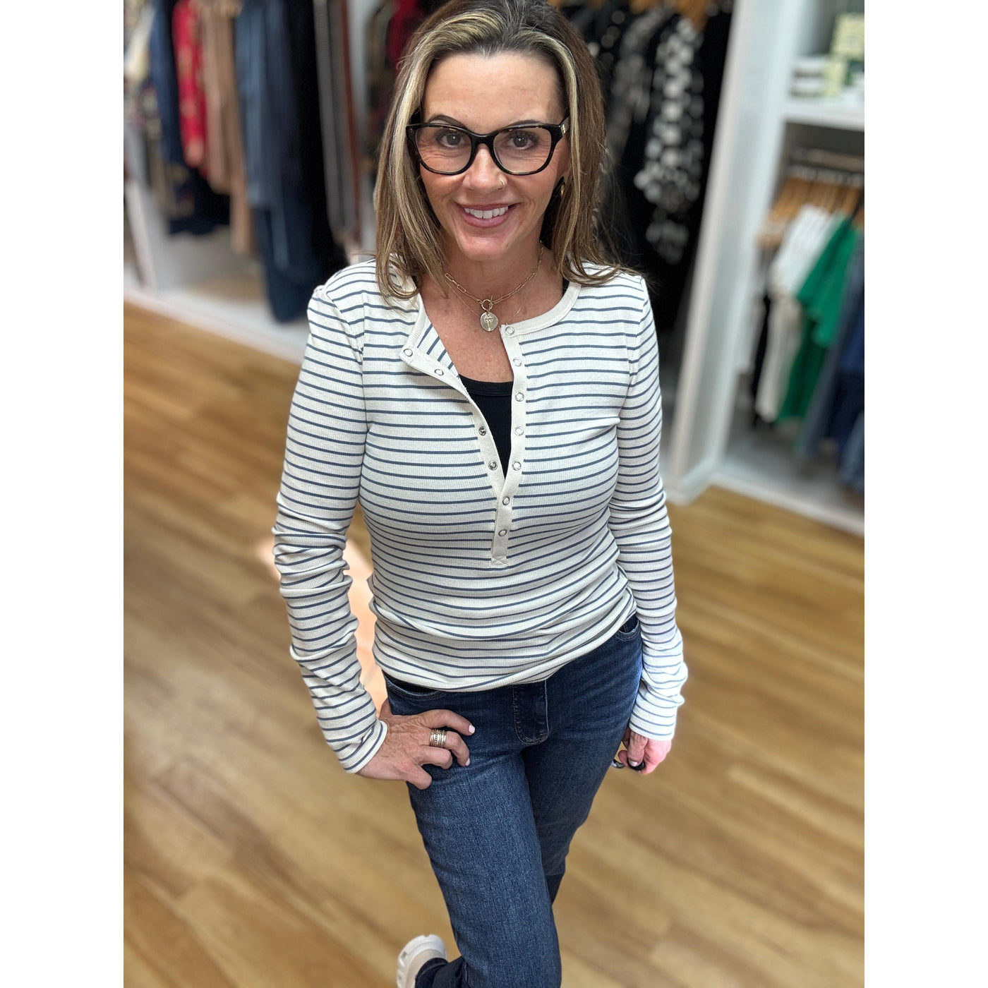 Z Supply Stella Henley - Crystal