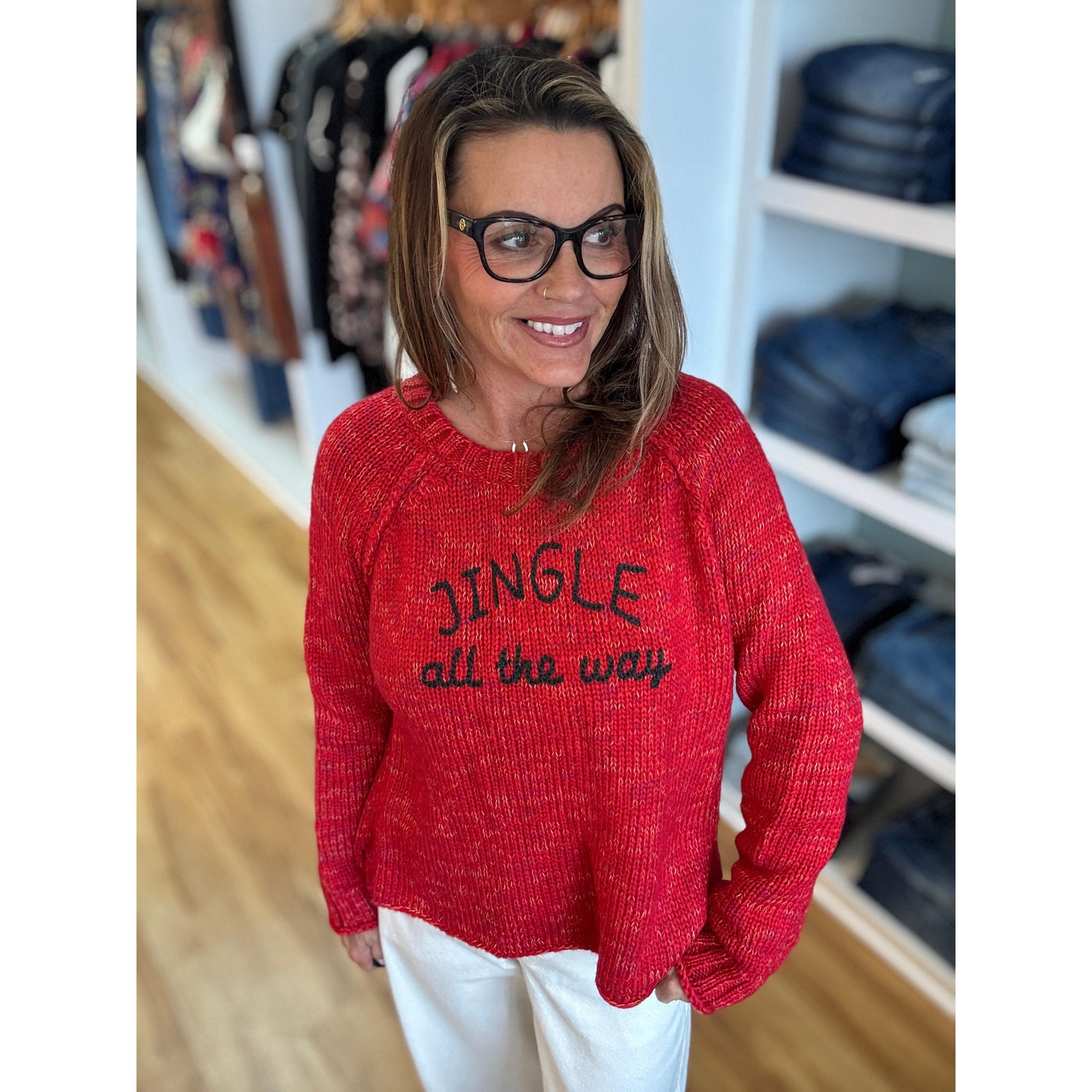 Wooden Ships Jingle Sweater