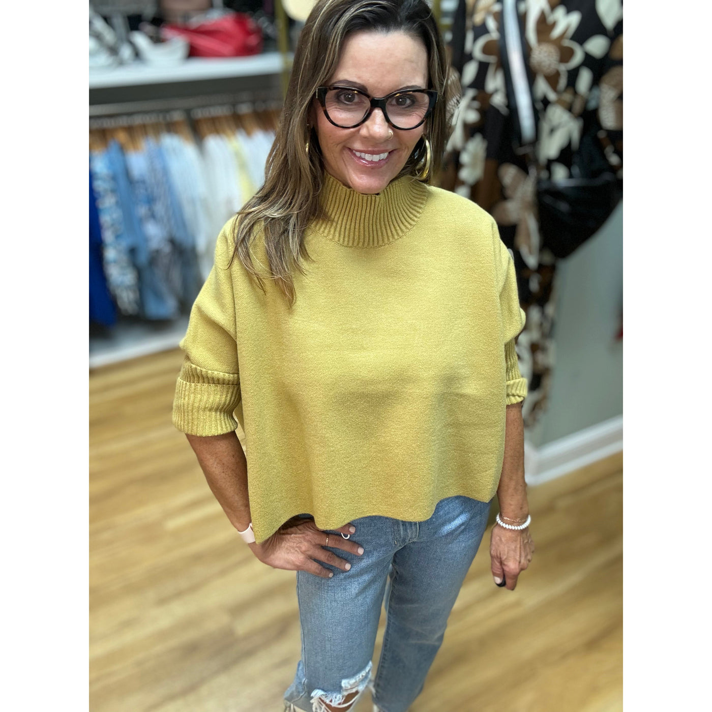 Kerisma AJA Sweater - Golden Olive