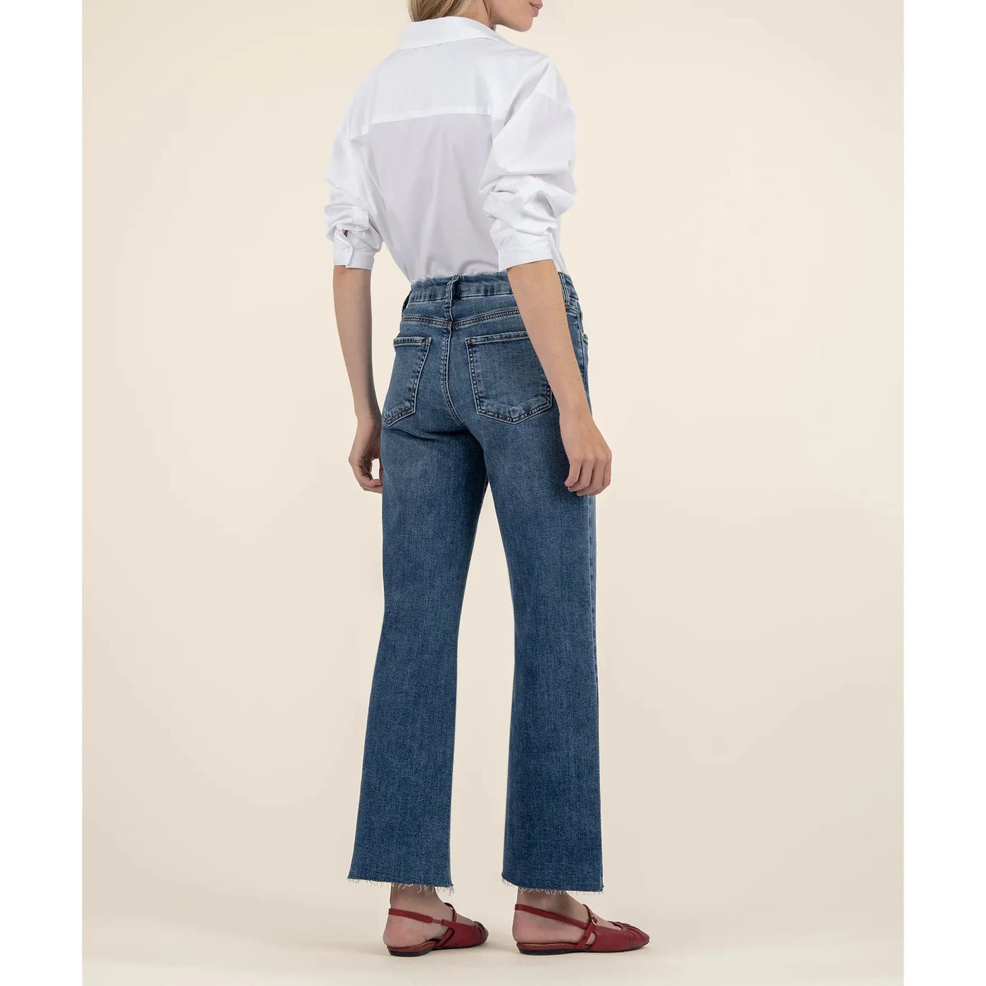 Kut Meg High Rise Jeans - Medium Wash