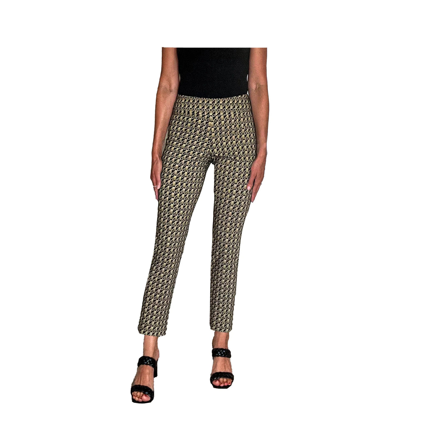 Krazy Larry Pull on Pants - Golden Chains