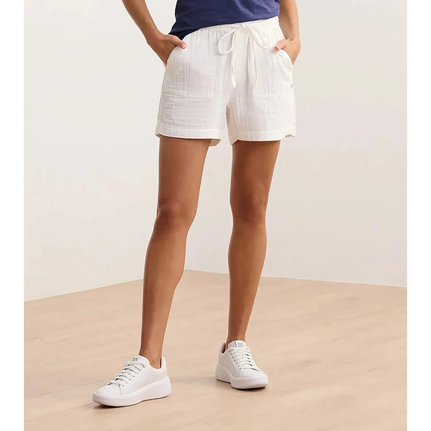 Hatley Santorini Shorts - White Gauze