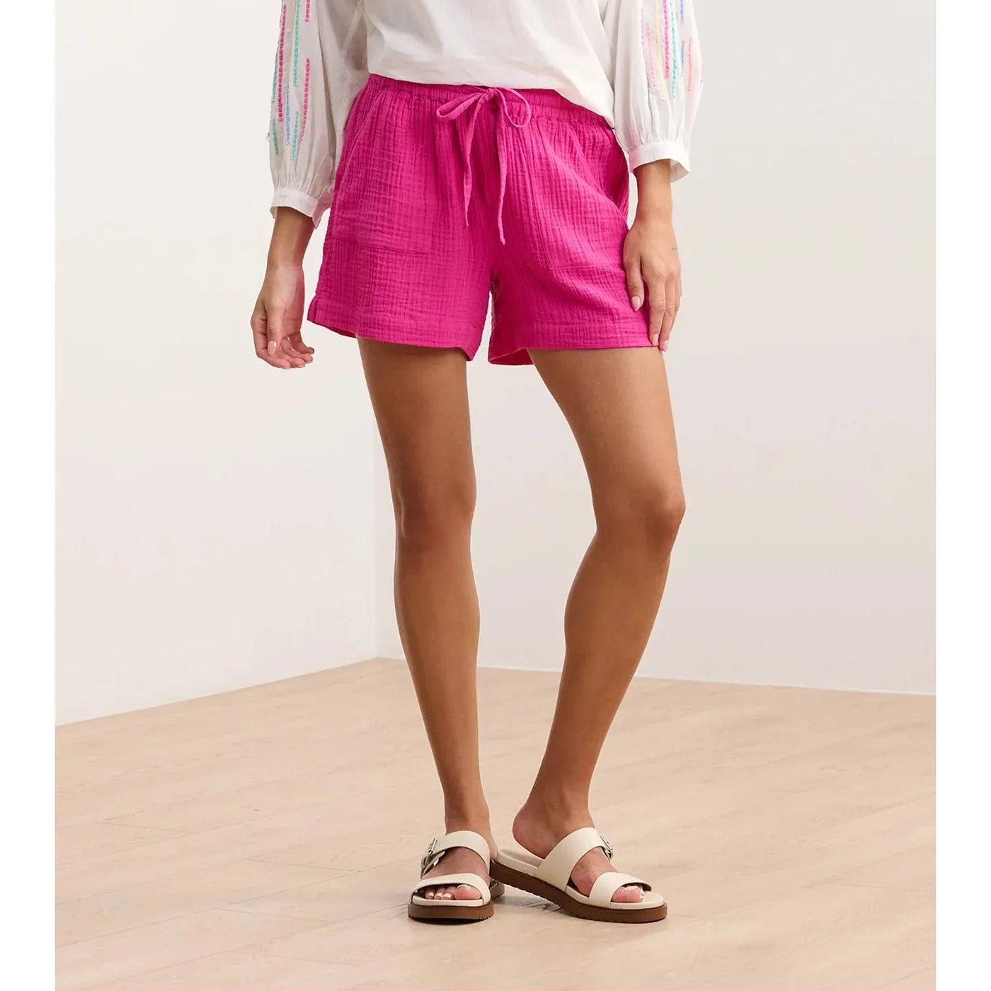 Hatley Santorini Shorts - Fuchsia Fedora