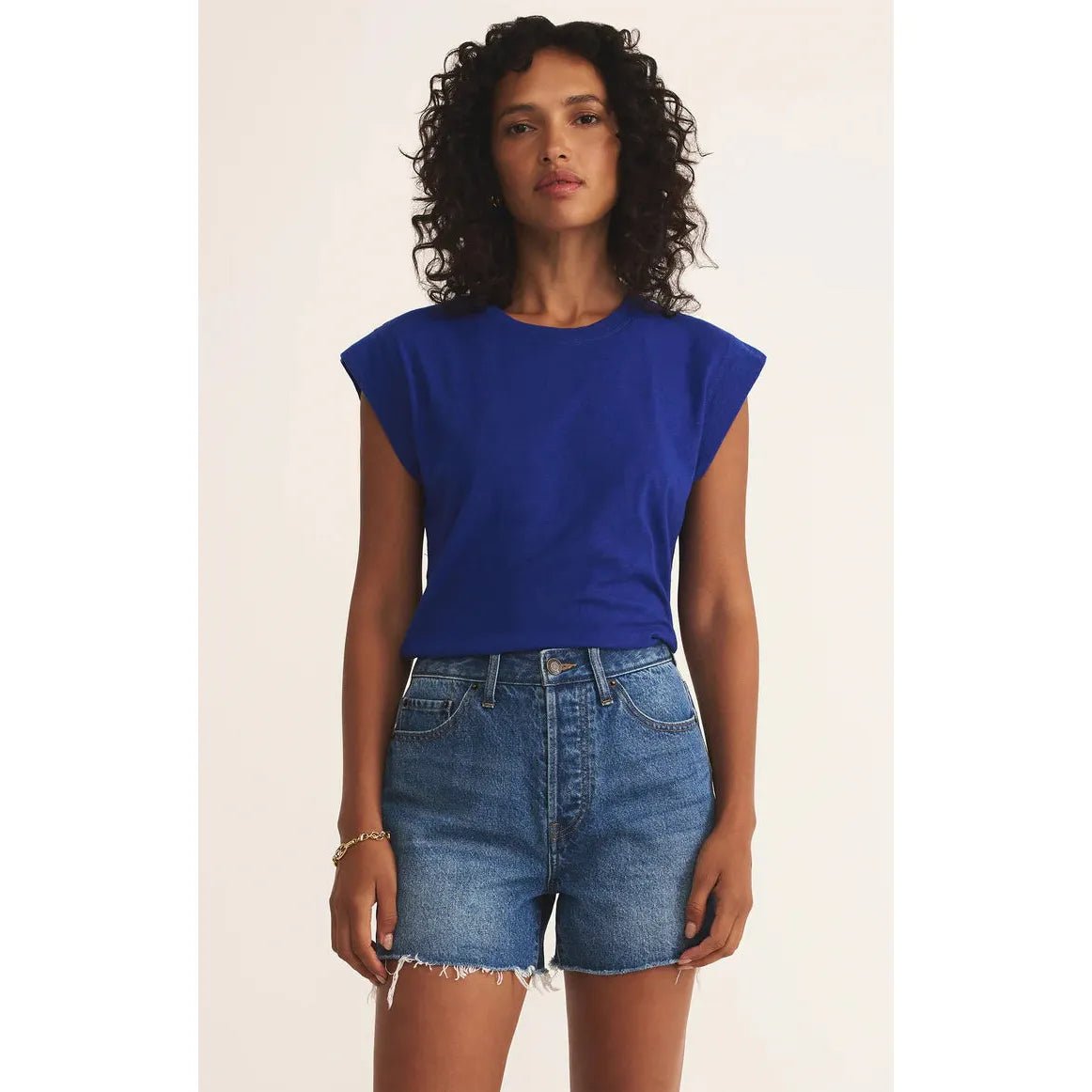 Z Supply Camino Slub Top Oceanside