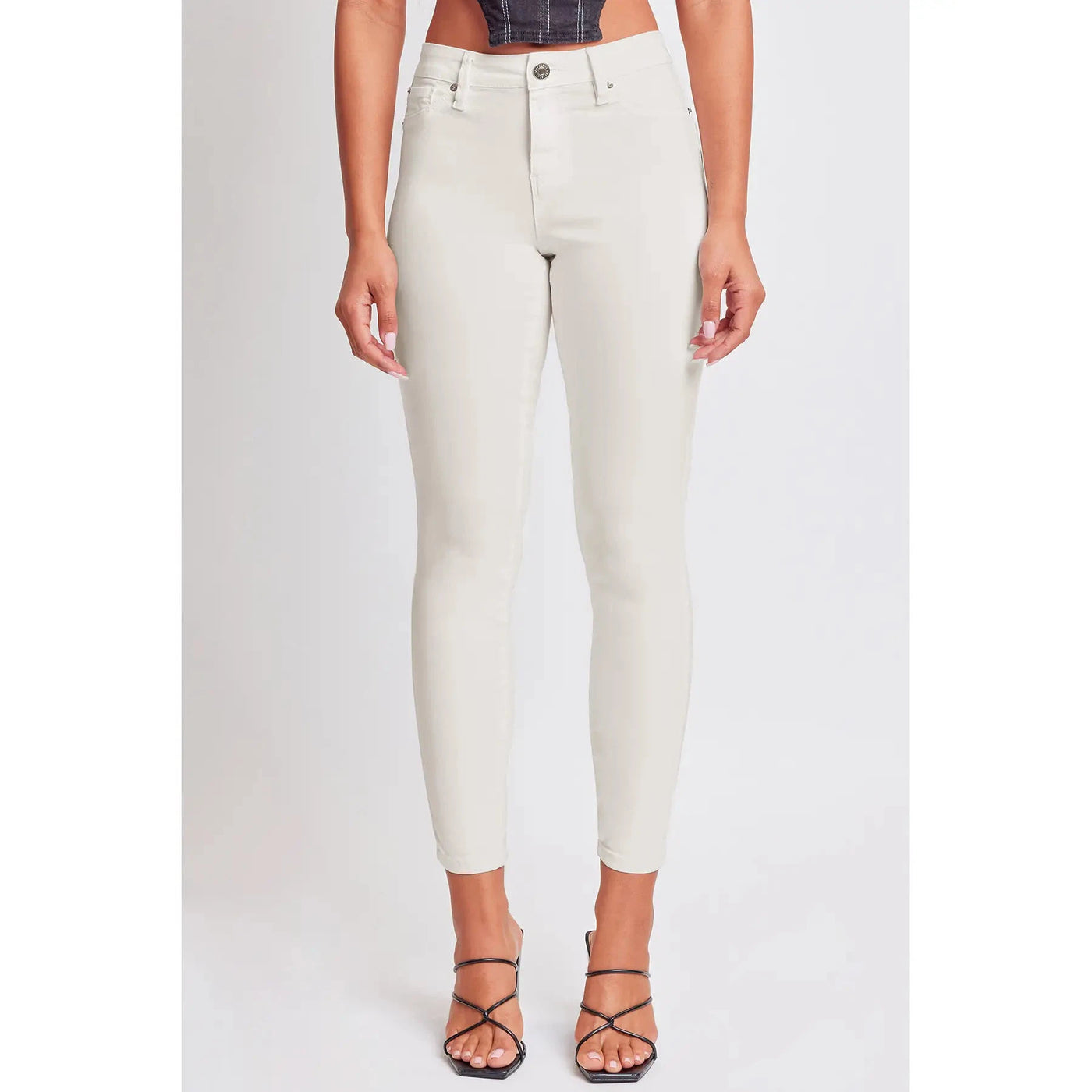 Hyperstretch Mid Rise Skinny Jean