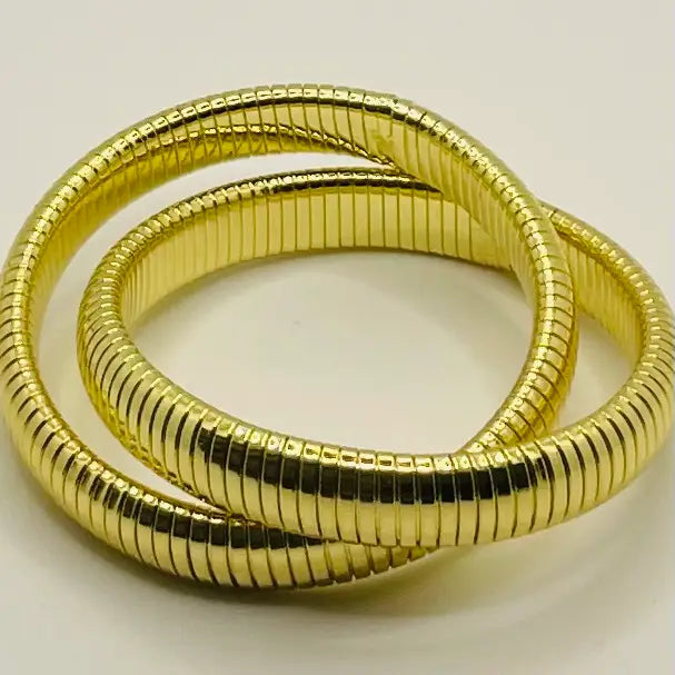 Double Stretch Bracelet Gold