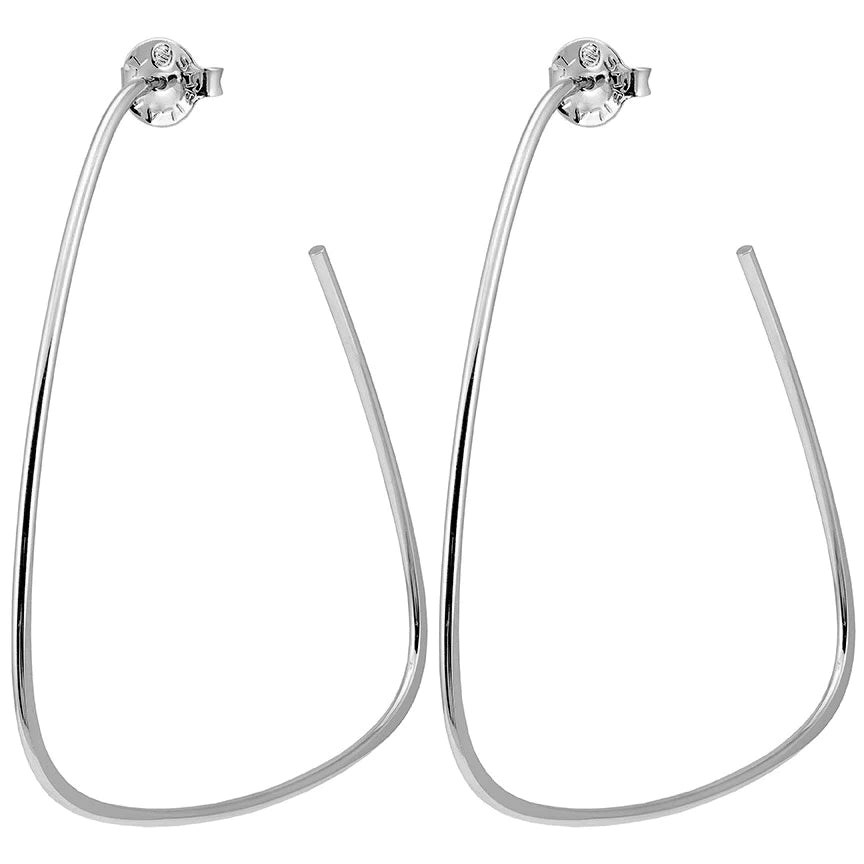 Sheila Fajl Avery Hoops Silver