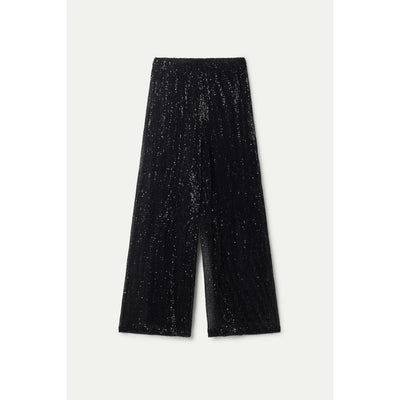 Black Sequin Pants
