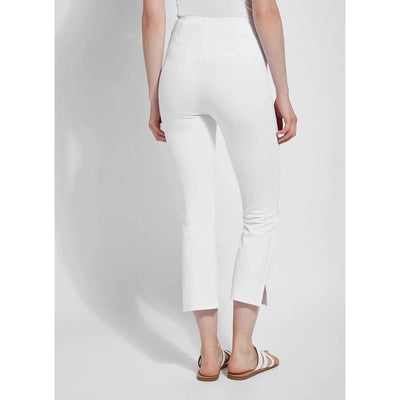 Lysee' Cropped Kick Flare White