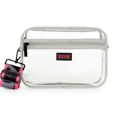 Haute Shore Drew Clear Camo Stadium Clear Crossbody