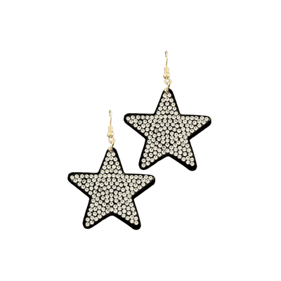 Crystal Star Earring - 3 Colors