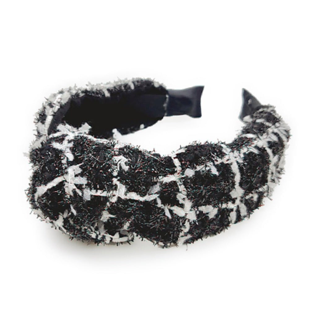 Tweed Knotted Headband