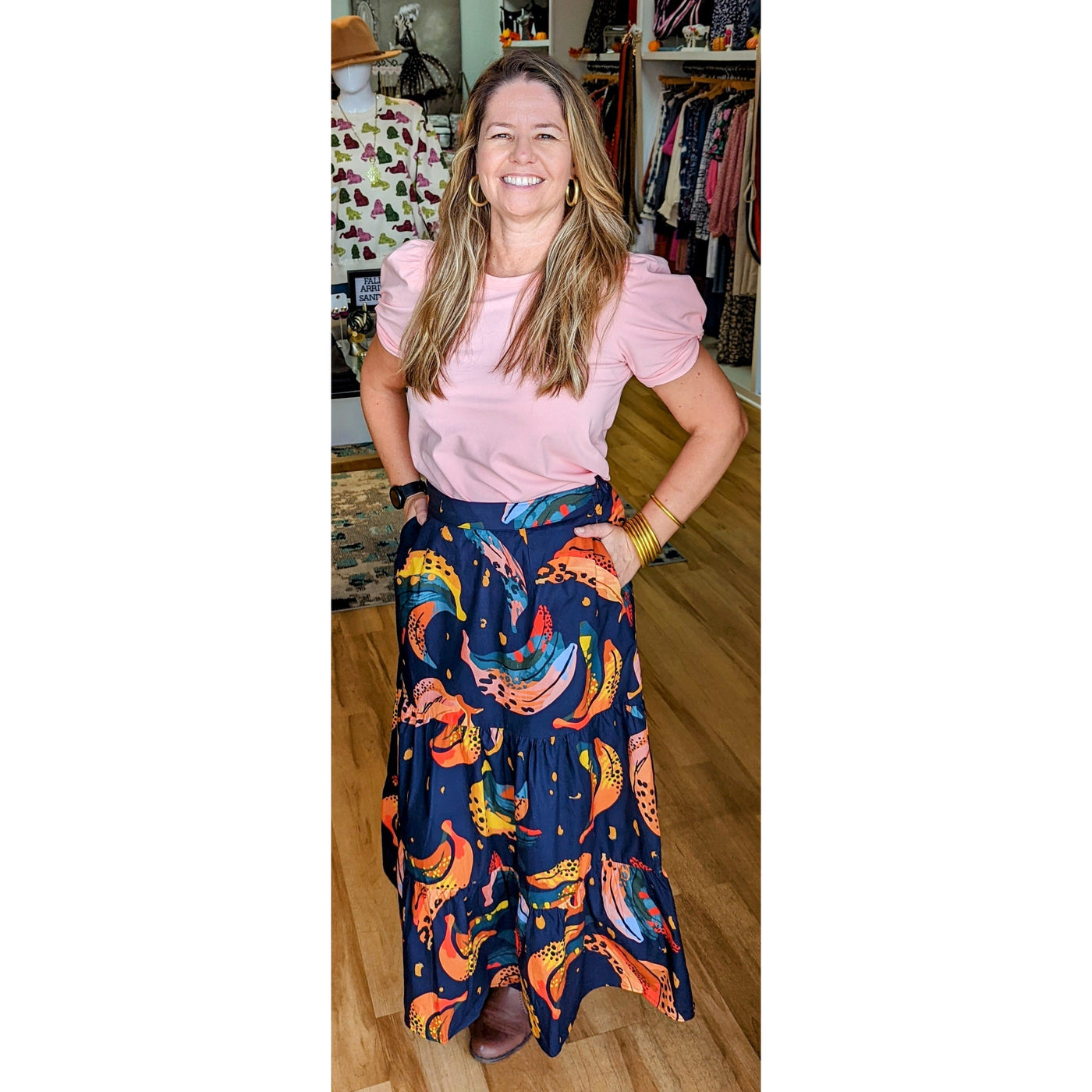 Maude Vivante Ada Skirt - Blue