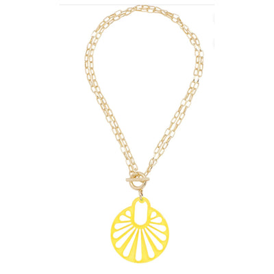 Fannie Pendant Necklace - Available in 6 Colors