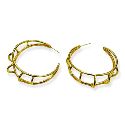 Sheila Fajl Willow Hoops - Gold or Silver