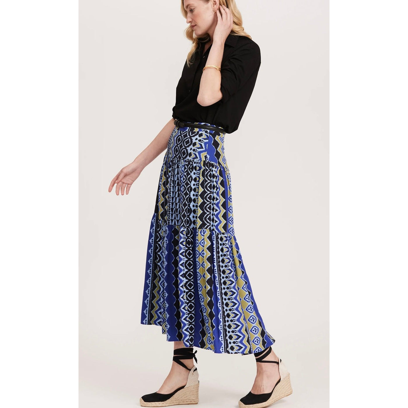 Tyler Boe Wood Block Skirt