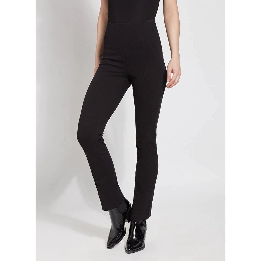 Lysee Denim Straight Leg Black
