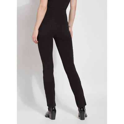 Lysee Denim Straight Leg Black