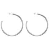 Sheila Fajl - Small Everybody's Favorite Hoop 2" - Silver