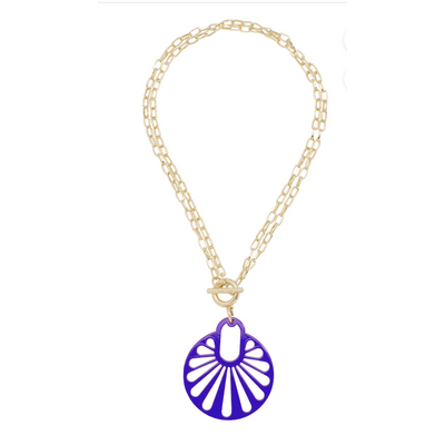 Fannie Pendant Necklace - Available in 6 Colors