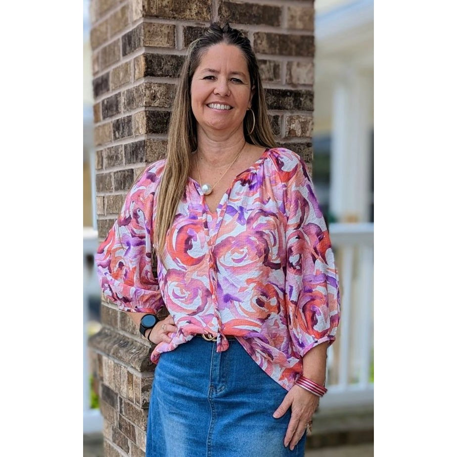 Jade Patrice Peasant Top
