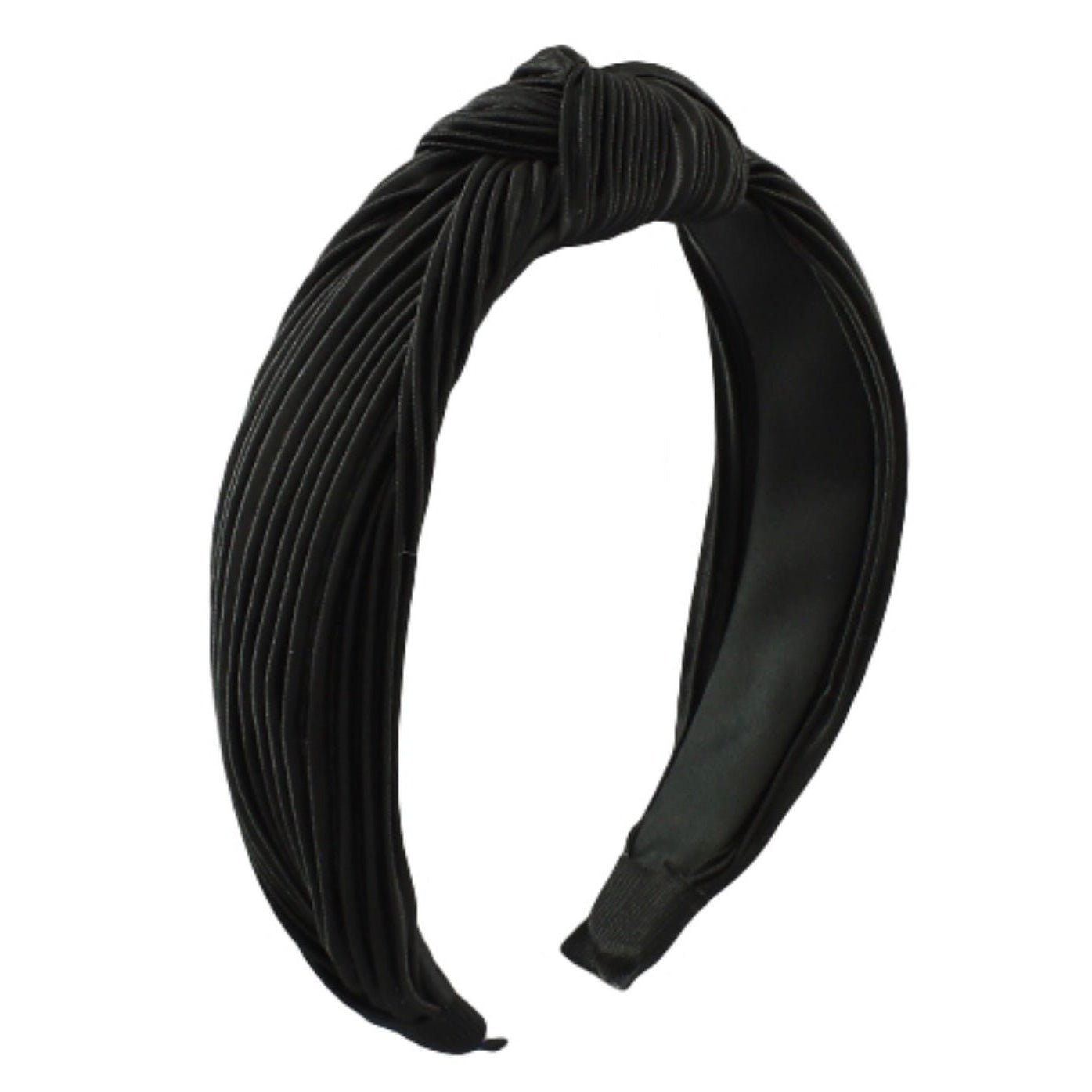 Satin Feel Headband - Available in Mustard & Black