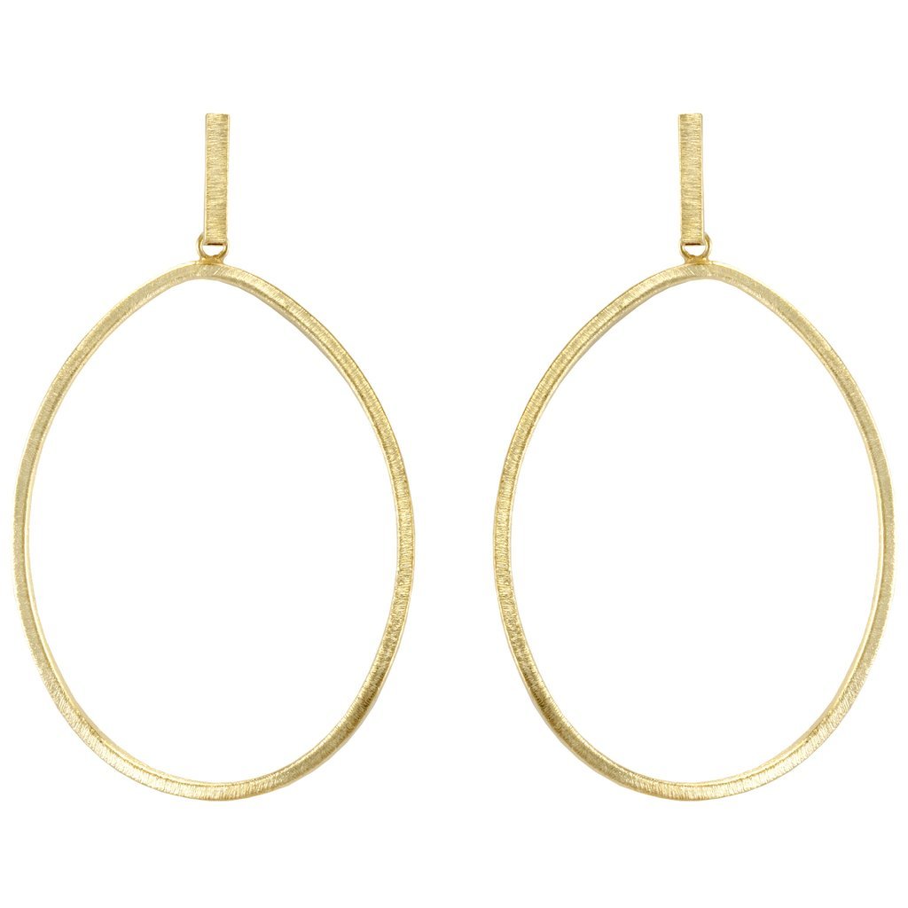 Sheila Fajl - Wavy Oval - Gold